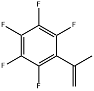 ALPHA-METHYL-2,3,4,5,6-PENTAFLUOROSTYRENE,711-44-4,结构式