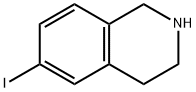 6-Iodo-1,2,3,4-tetrahydroisoquinoline HCl 结构式