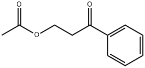 3-氧代-3-苯基丙基 乙酸酯, 7334-41-0, 结构式