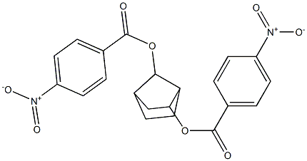 Bicyclo[2.2.1]heptane-2,7-diol bis(4-nitrobenzoate),7436-72-8,结构式