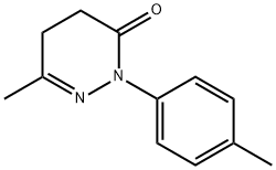 6-METHYL-2-(P-TOLYL)-4,5-DIHYDROPYRIDAZIN-3(2H)-ONE,76270-11-6,结构式