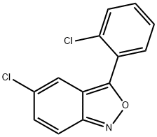 5-Chloro-3-(2-chlorophenyl)benzo[c]isoxazole Structure