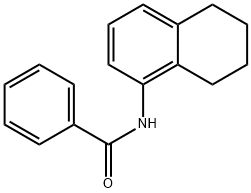N-(5,6,7,8-TETRAHYDRO-1-NAPHTHYL)BENZAMIDE Struktur