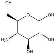 4-Amino-4-deoxy-D-glucopyranose Structure