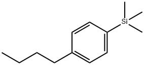 Silane, (4-butylphenyl)trimethyl- 化学構造式