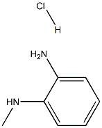 N-methyl-o-phenylenediamine monohydrochloride Structure