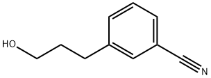 3-(3-羟基丙基)苄腈, 83101-13-7, 结构式
