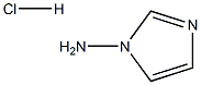 1H-咪唑-1-胺盐酸盐 结构式