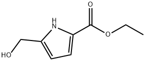Ethyl 5-(hydroxymethyl)-1H-pyrrole-2-carboxylate Structure