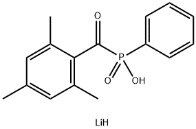 フェニル(2,4,6-トリメチルベンゾイル)ホスフィン酸リチウム 化学構造式