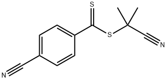 2-Cyano-2-propyl 4-cyanobenzodithioate
		
	 Structure