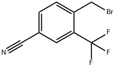 4-(bromomethyl)-3-(trifluoromethyl)benzonitrile