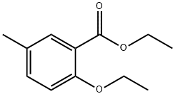 2-乙氧基-5-甲基苯甲酸乙酯 结构式