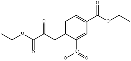 ethyl 4-(3-ethoxy-2,3-dioxopropyl)-3-nitrobenzoate