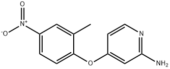 4-(2-Methyl-4-Nitrophenoxy)Pyridin-2-Amine Structure