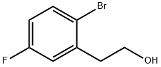 2-(2-Bromo-5-fluorophenyl)ethanol Struktur