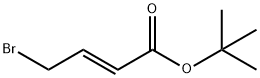 4-ブロモブト-2-エン酸(E)-TERT-ブチル 化学構造式