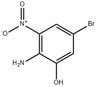 2-amino-5-bromo-3-nitrophenol Struktur