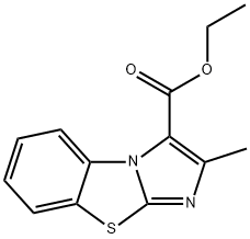 Ethyl 2-methylbenzo[d]imidazo[2,1-b]thiazole-3-carboxylate Struktur