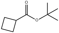 tert-butyl cyclobutanecarboxylate 化学構造式