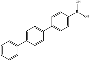4-(4-ビフェニル)フェニルボロン酸 化学構造式