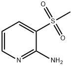 3-(methylsulfonyl)-2-Pyridinamine Struktur