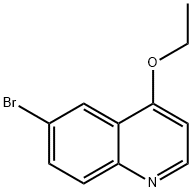 6-Bromo-4-ethoxyquinoline, 879323-77-0, 结构式