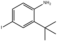 2-tert-Butyl-4-iodoaniline Struktur