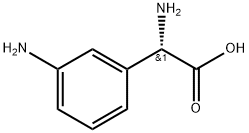 (2S)-2-AMINO-2-(3-AMINOPHENYL)ACETIC ACID Struktur