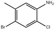 4-Bromo-2-chloro-5-methylaniline Structure