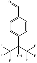 4-(1,1,1,3,3,3-六氟-2-羟基丙基)苯甲醛, 88911-87-9, 结构式