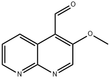 3-methoxy-1,8-naphthyridine-4-carbaldehyde Structure