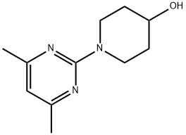1-(4,6-Dimethylpyrimidin-2-yl)piperidin-4-ol Structure