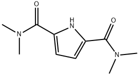 (5-((二甲基氨基)甲基)-1H-吡咯-2-基)-N,N-二甲基甲胺, 89999-76-8, 结构式