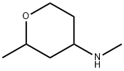 tetrahydro-N,2-dimethyl-2H-Pyran-4-amine Structure
