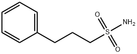 3-苯基丙-1-磺胺 结构式