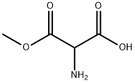 2-amino-3-methoxy-3-oxopropanoic acid hydrochloride 结构式