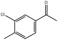 1-(3-Chloro-4-methylphenyl)ethanone Structure