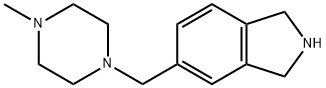 5-(4-methyl-piperazin-1-ylmethyl)-2,3-dihydro-1H-isoindole, 912999-93-0, 结构式