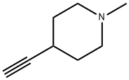 4-乙炔基-1-甲基哌啶, 91324-39-9, 结构式