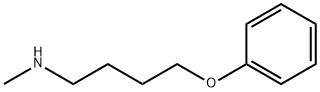 N-Methyl-4-phenoxybutan-1-amine 化学構造式