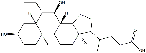 Obeticholic Acid Impurity 2 Struktur
