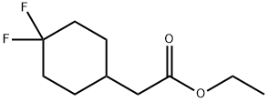 4,4-二氟环己烷乙酸乙酯 结构式