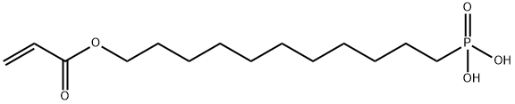 11-Phosphonoundecyl acrylate Struktur