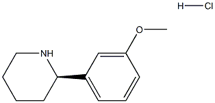 2(R)-(3'-methoxyphenyl)piperidine hydrochloride|2(R)-(3'-甲氧基苯基)哌啶盐酸盐