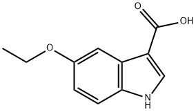 5-乙氧基吲哚-3-甲酸, 92288-43-2, 结构式