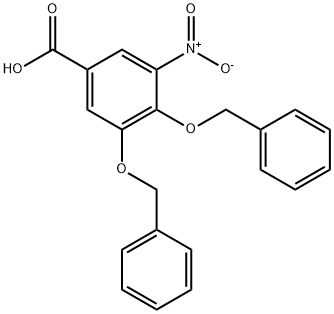 3-nitro-4,5-bis(phenylmethoxy)benzoic acid|3-硝基-4,5-二苄氧基苯甲酸