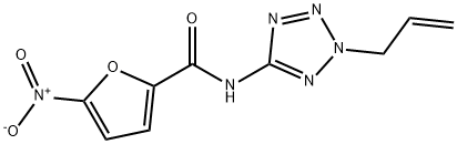 5-nitro-N-[2-(prop-2-en-1-yl)-2H-tetrazol-5-yl]furan-2-carboxamide 结构式