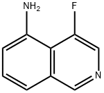 4-fluoroisoquinolin-5-amine Struktur