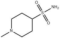 N-甲基-4-哌啶磺酰胺 结构式